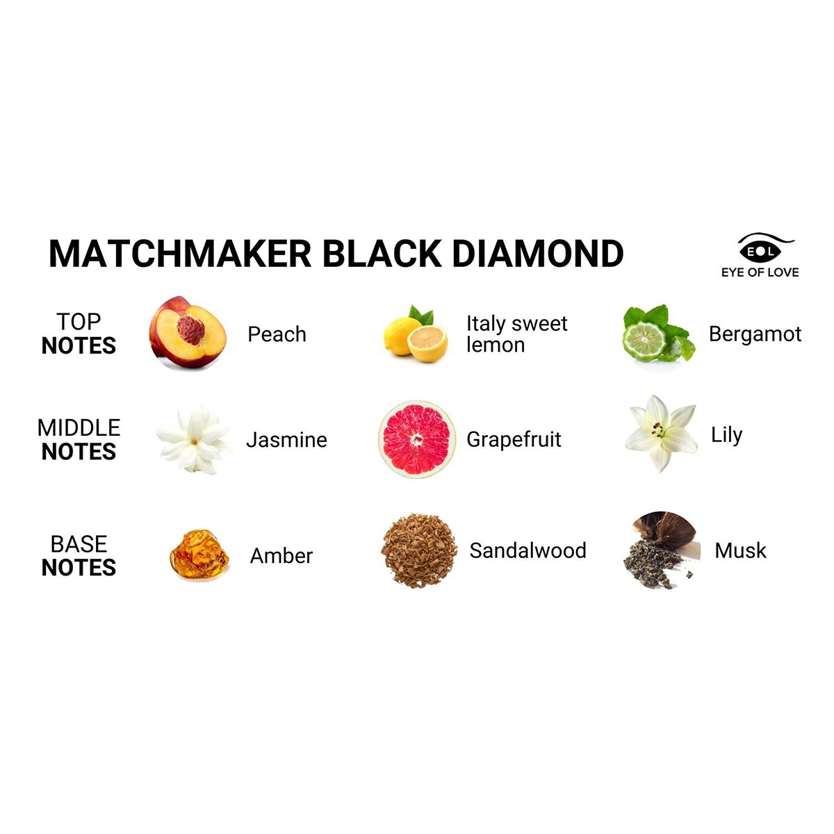 Buy Eye of Love Matchmaker Black Diamond Massage Candle Attract Her for her or him.