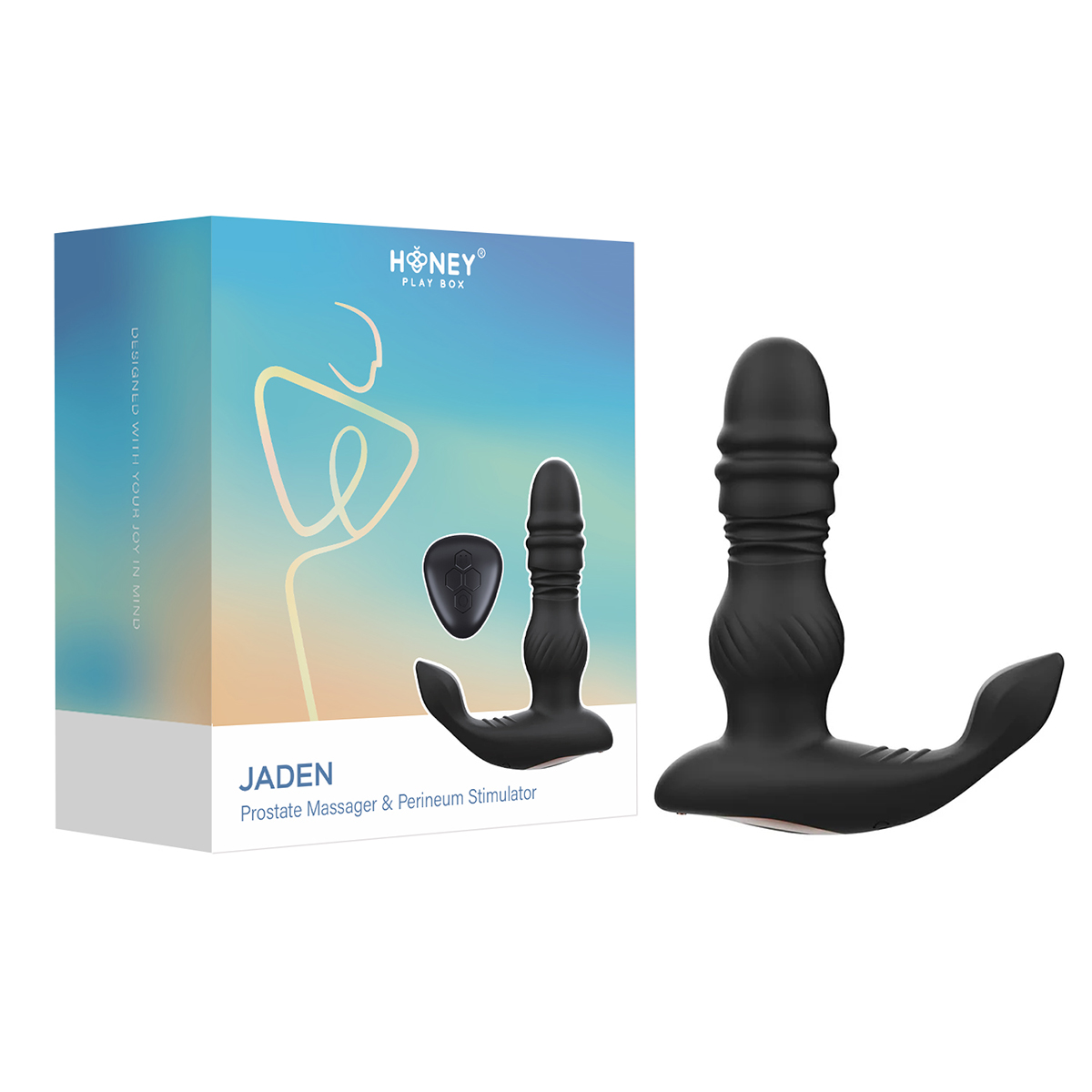 Buy a HPB Jaden Thrust Vibr Prostate Black vibrator.