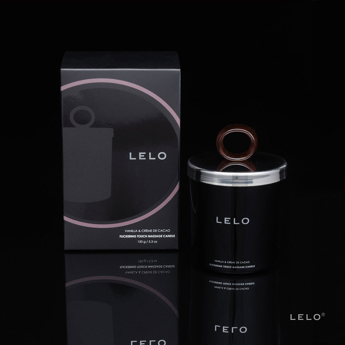 Buy LELO Flickering Touch Massage Candle Vanilla & Crme de Cacao for her or him.