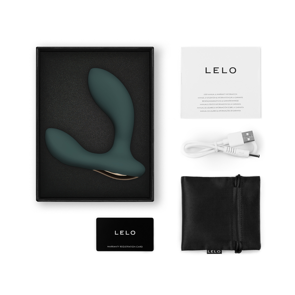 Buy a Lelo Hugo 2 Green vibrator.