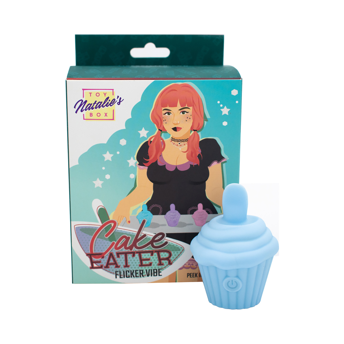 Buy a Like a Kitten Cake Eater Clit Flicker Stim Blue vibrator.