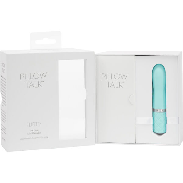 Buy a Pillow Talk Flirty Bullet  Teal vibrator.