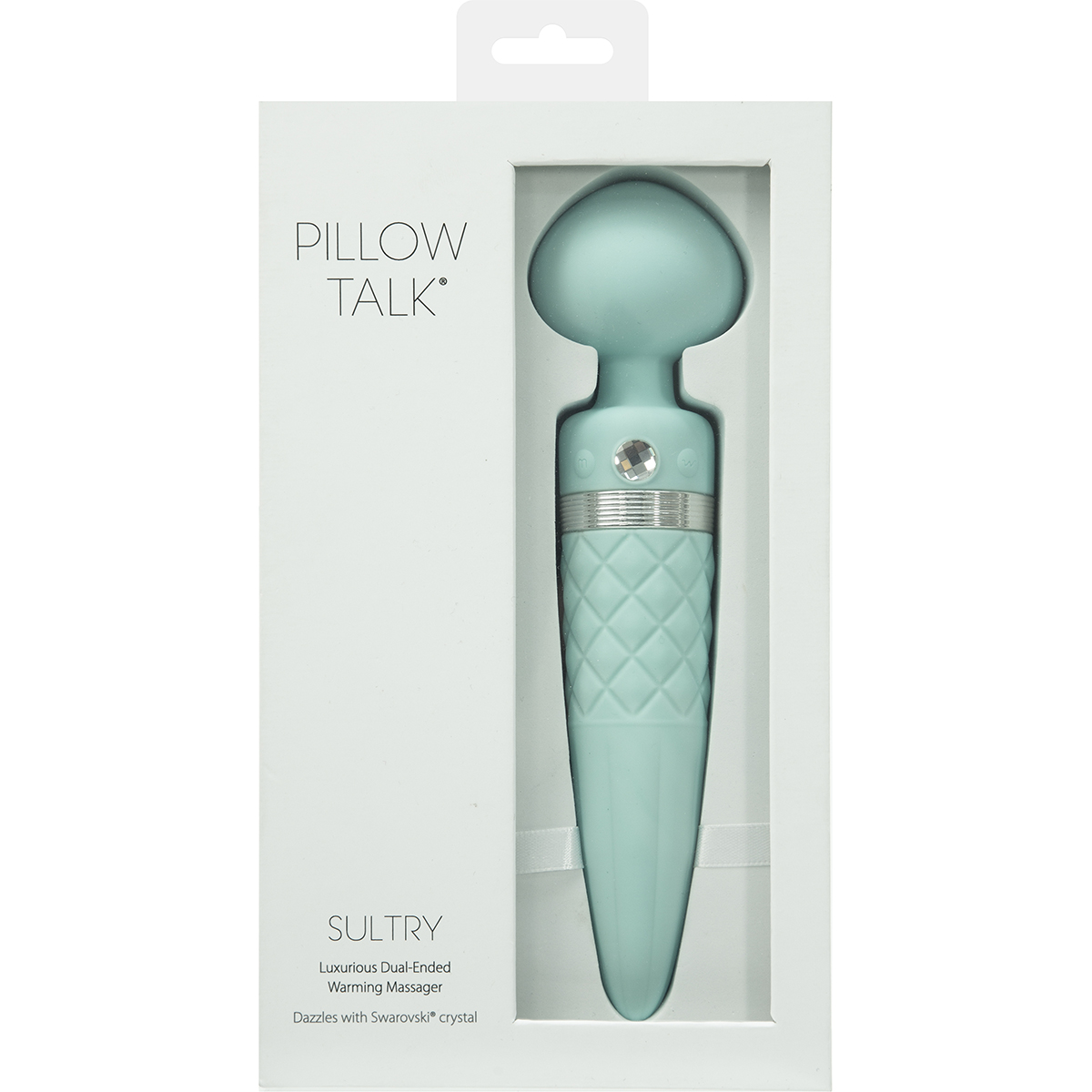 Buy a Pillow Talk Sultry Wand  Teal vibrator.
