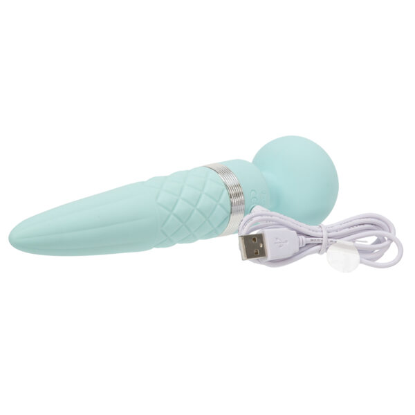 Buy a Pillow Talk Sultry Wand  Teal vibrator.