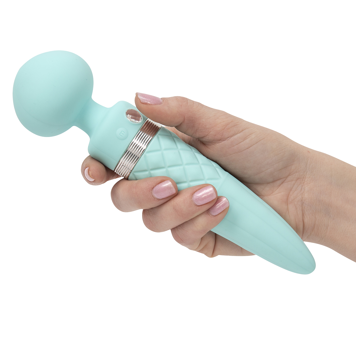 Buy a Pillow Talk Sultry Wand  Teal vibrator.