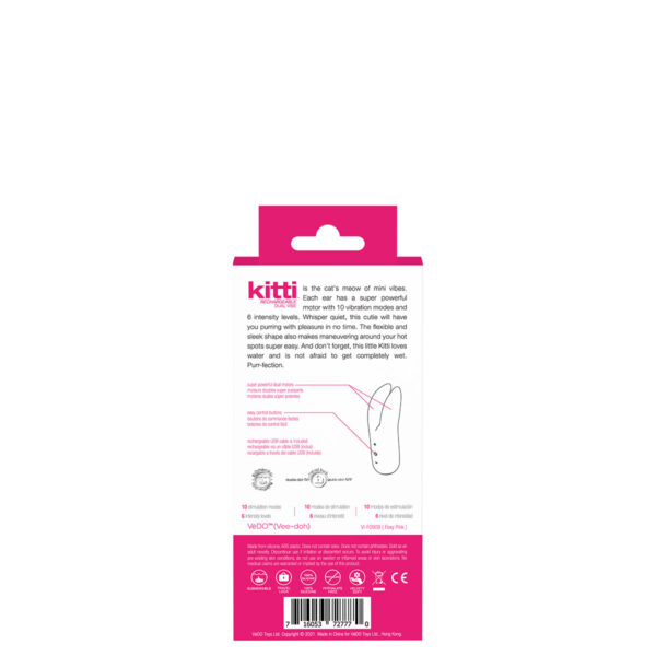 Buy a VeDO Kitti Dual Vibe  Pink vibrator.