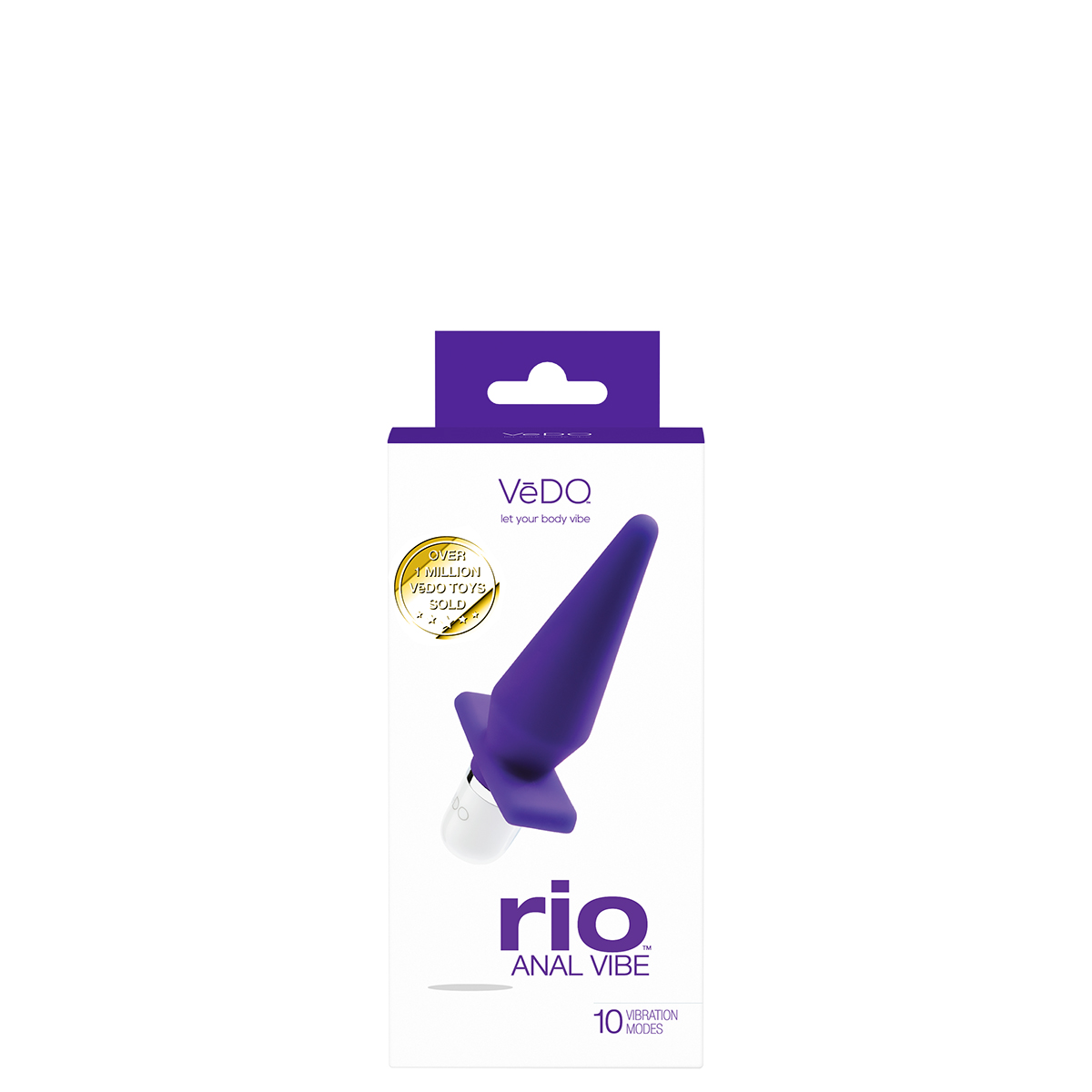 Buy a VeDO Rio Anal Vibe  Indigo vibrator.
