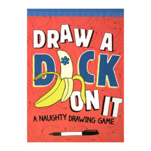 A Naughty Drawing Game Draw a Dick On It Activity Book