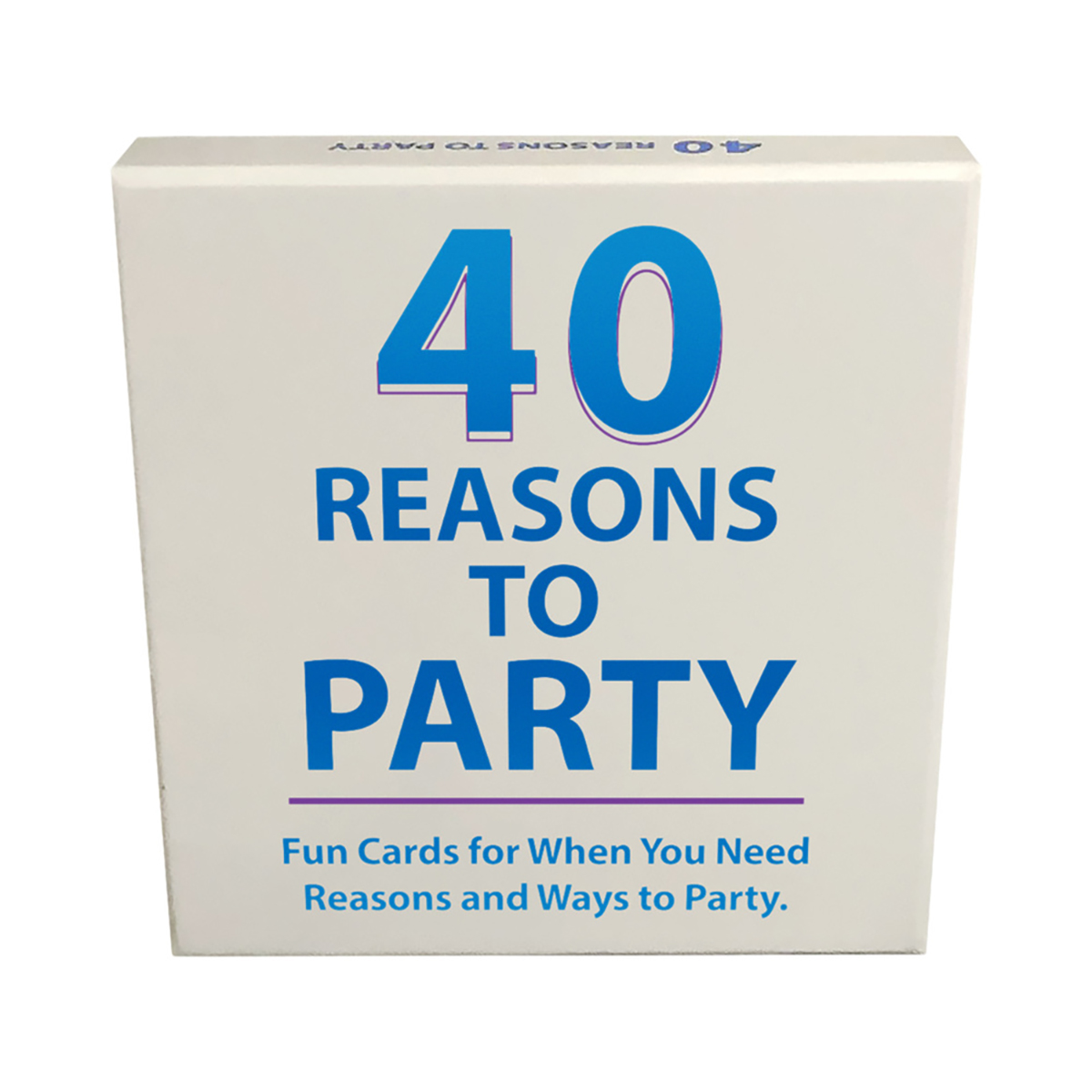 Buy 40 Reasons to Party Cards book for her.