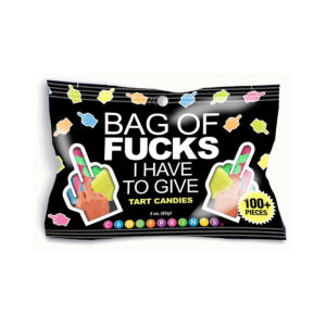 Buy Bag Of Fucks I Have To Give 3 oz. Bag book for her.