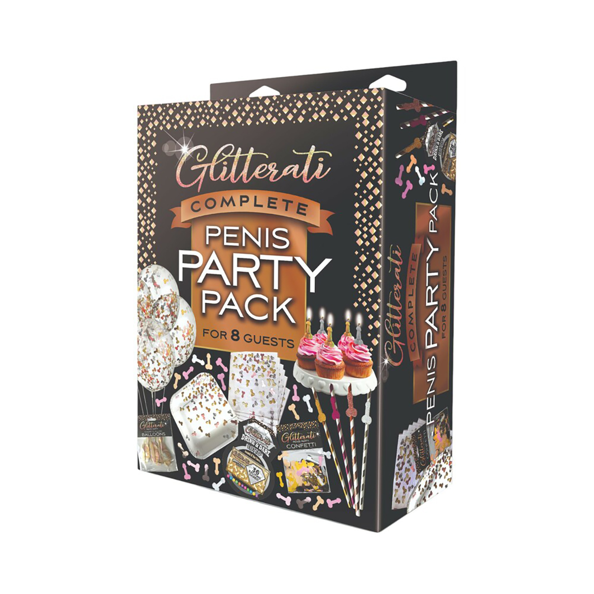 Buy  Glitterati Party Pack Penis book for her.