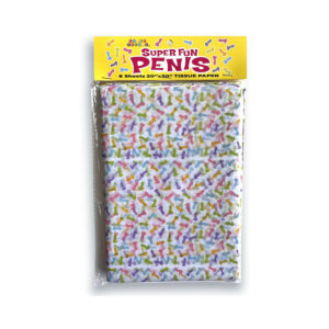 Super Fun Penis Tissue Paper
