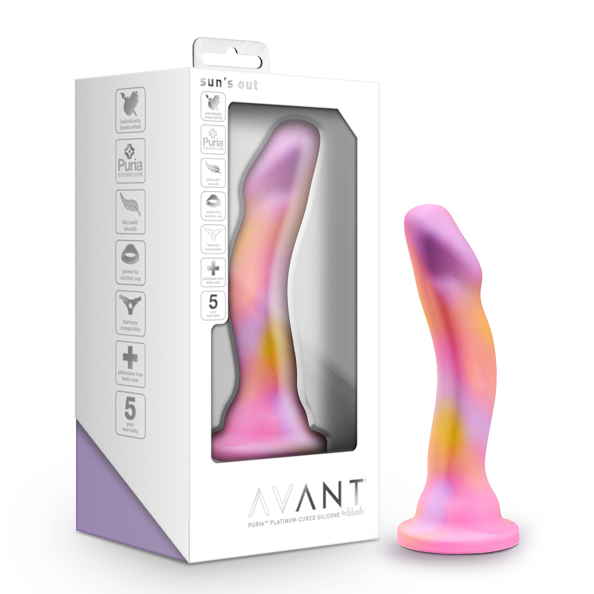Avant Sun s Out Dil Pink dildo made by Avant on sale at herVibrators.com
