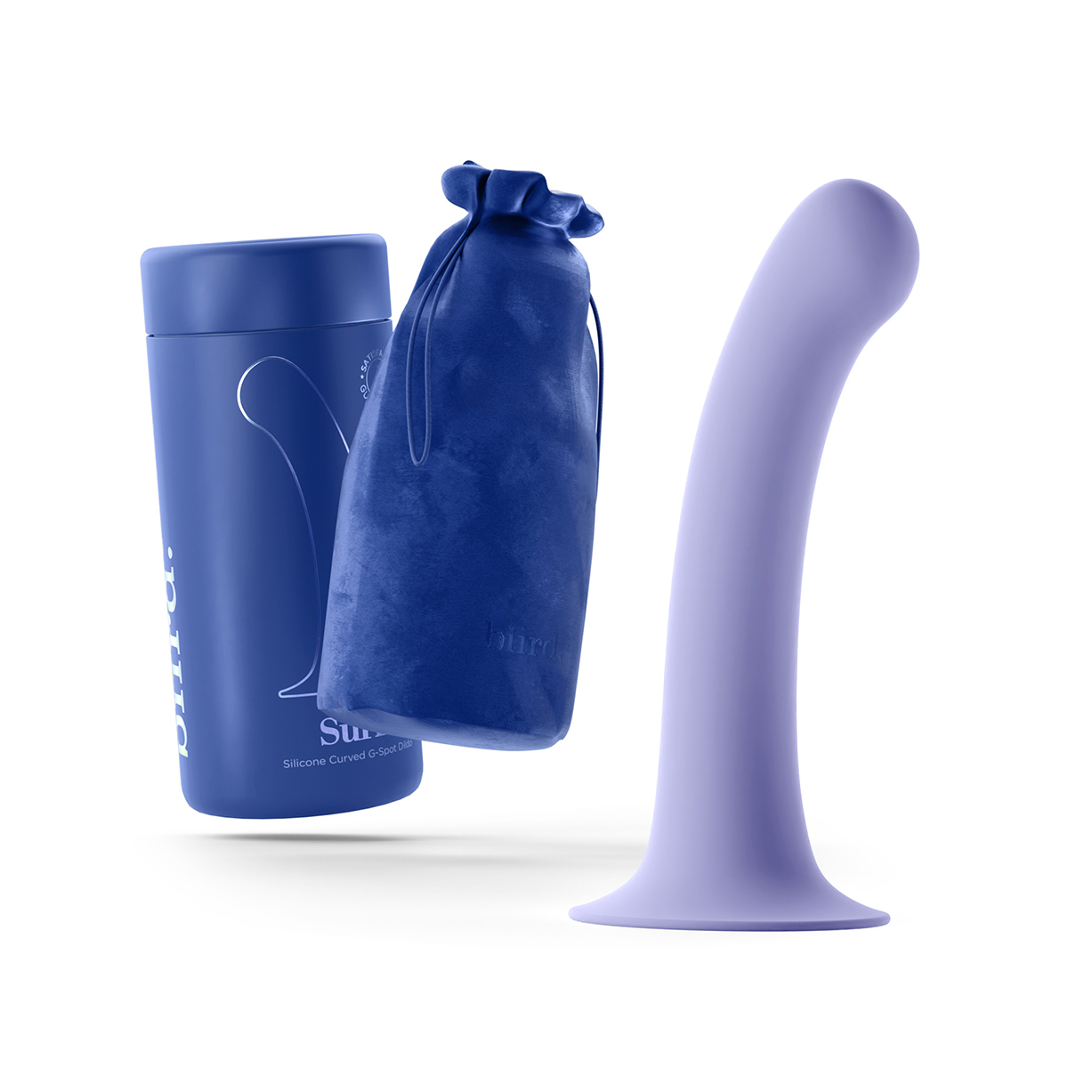 Biird Surii 6 In  Silicone Dildo dildo made by Biird on sale at herVibrators.com