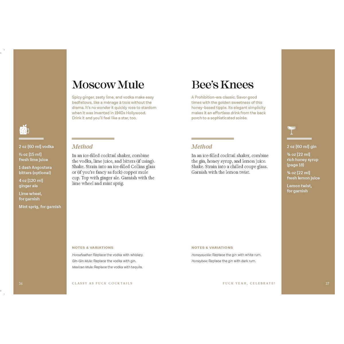 Buy  Classy as Fuck Cocktails book for her.