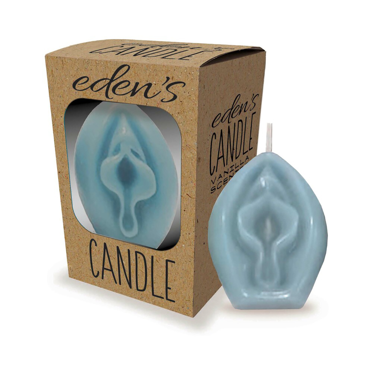 Buy  Eden's Vagina Candle Blue book for her.