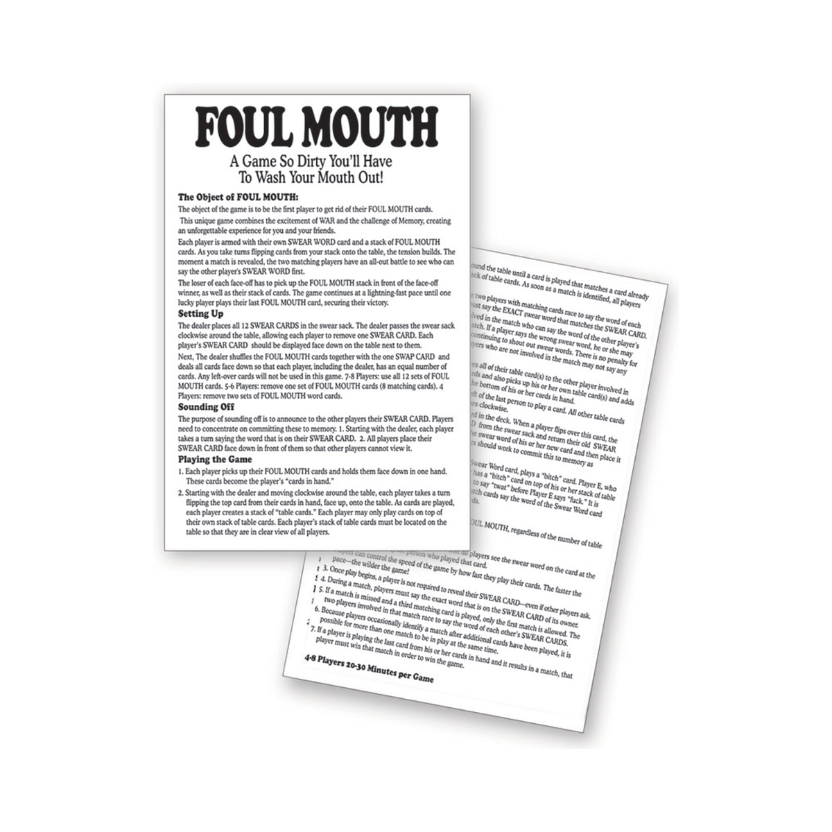 Buy  Foul Mouth Card Game book for her.