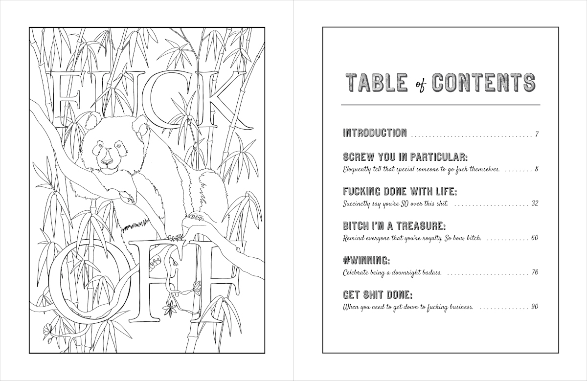 Buy  Fuck Off, I'm STILL Coloring Coloring Book book for her.