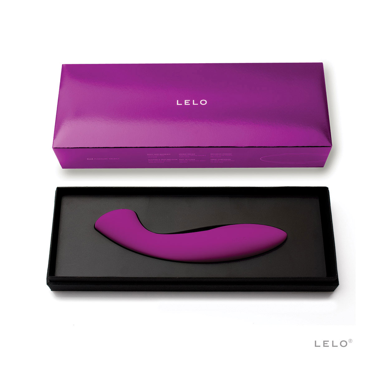 LELO Ella Deep Rose dildo made by LELO on sale at herVibrators.com