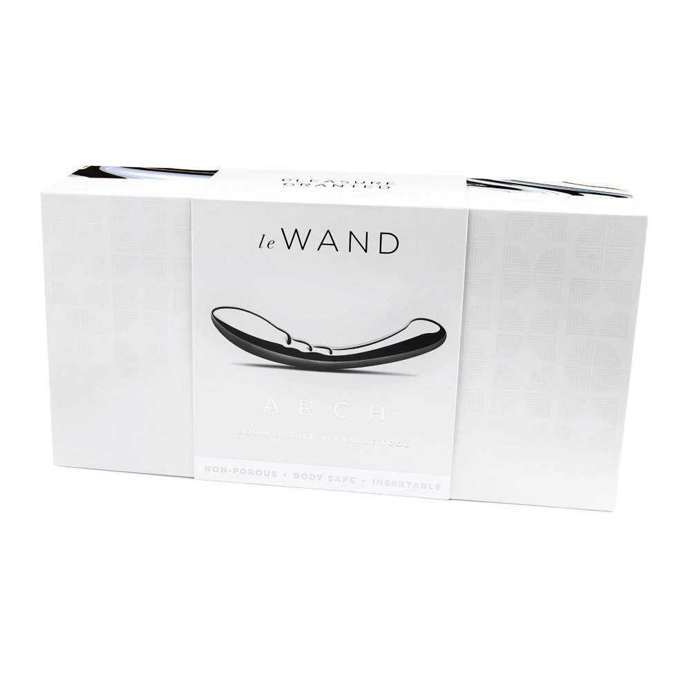Le Wand Stainless Arch dildo made by Le Wand on sale at herVibrators.com