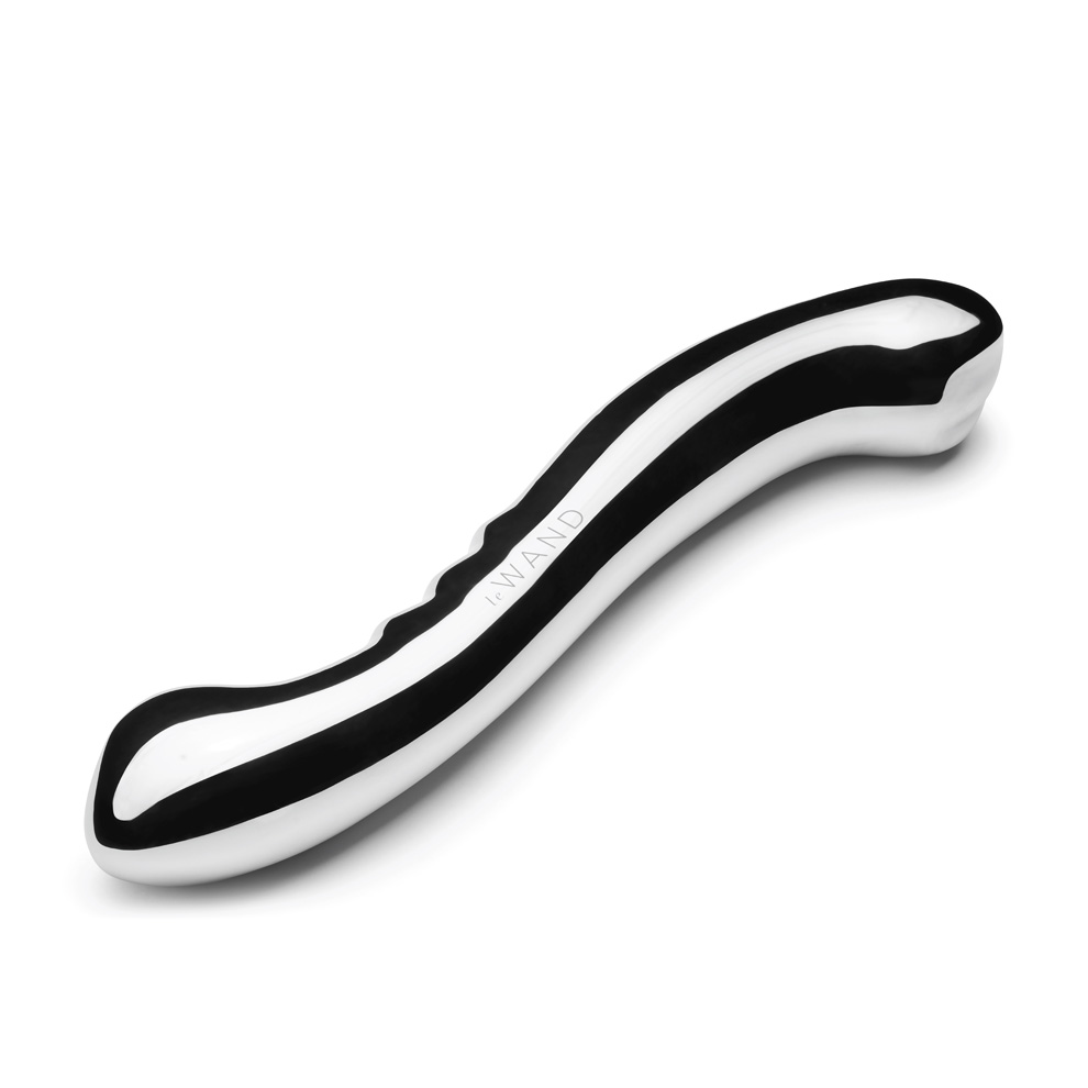 Le Wand Stainless Contour dildo made by Le Wand on sale at herVibrators.com