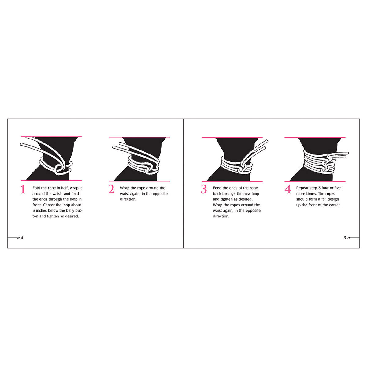 Buy Light Bondage & Bedroom Tricks Naughty Knots book for her.