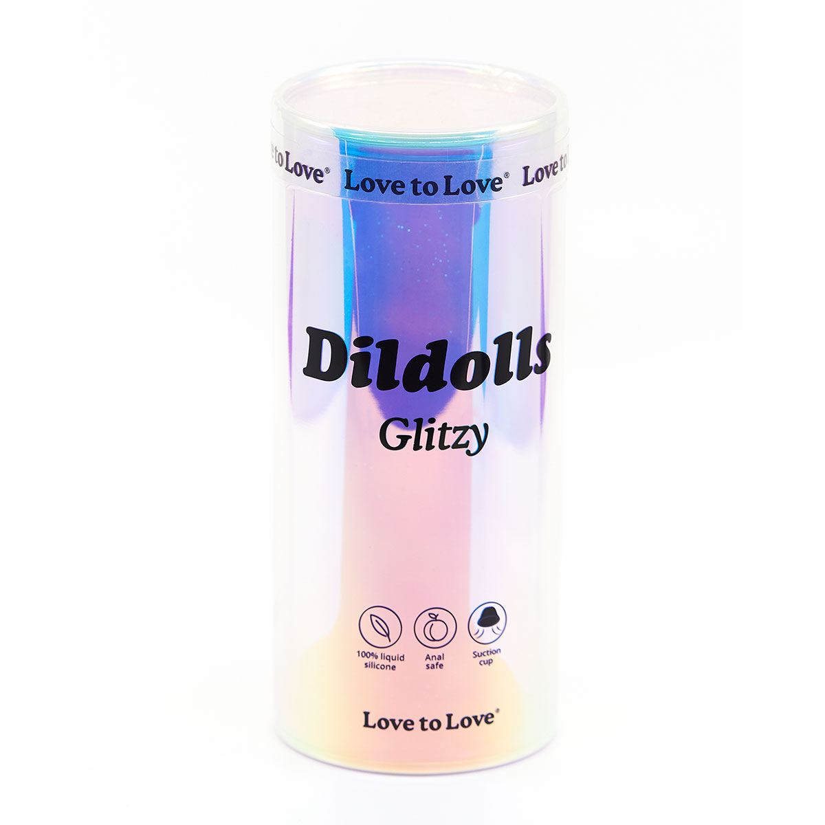 Love to Love DilDolls Glitzy dildo made by Lovely Planet on sale at herVibrators.com