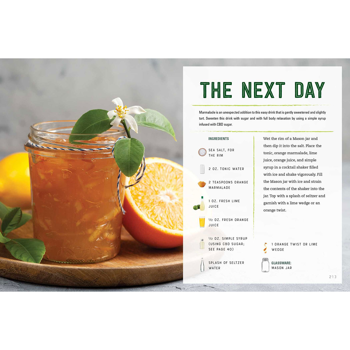 Buy Over 100 Recipes to Take the Edge Off CBD Cocktails book for her.