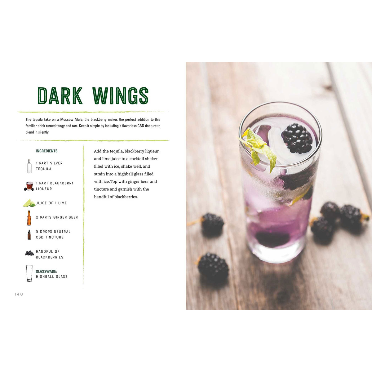 Buy Over 100 Recipes to Take the Edge Off CBD Cocktails book for her.