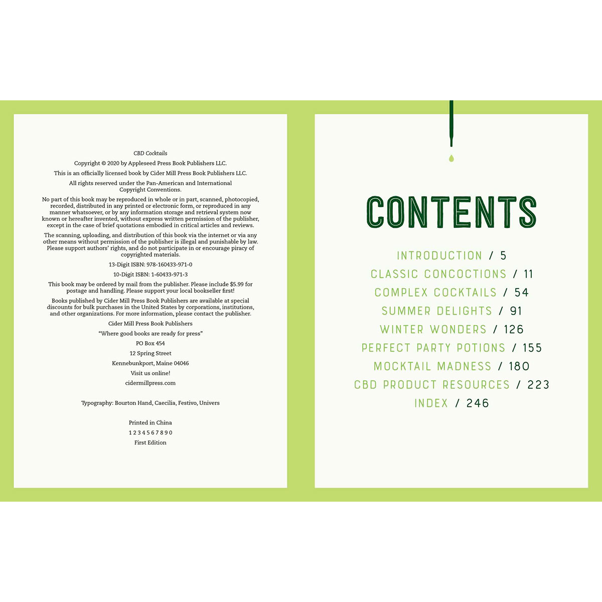 Buy Over 100 Recipes to Take the Edge Off CBD Cocktails book for her.