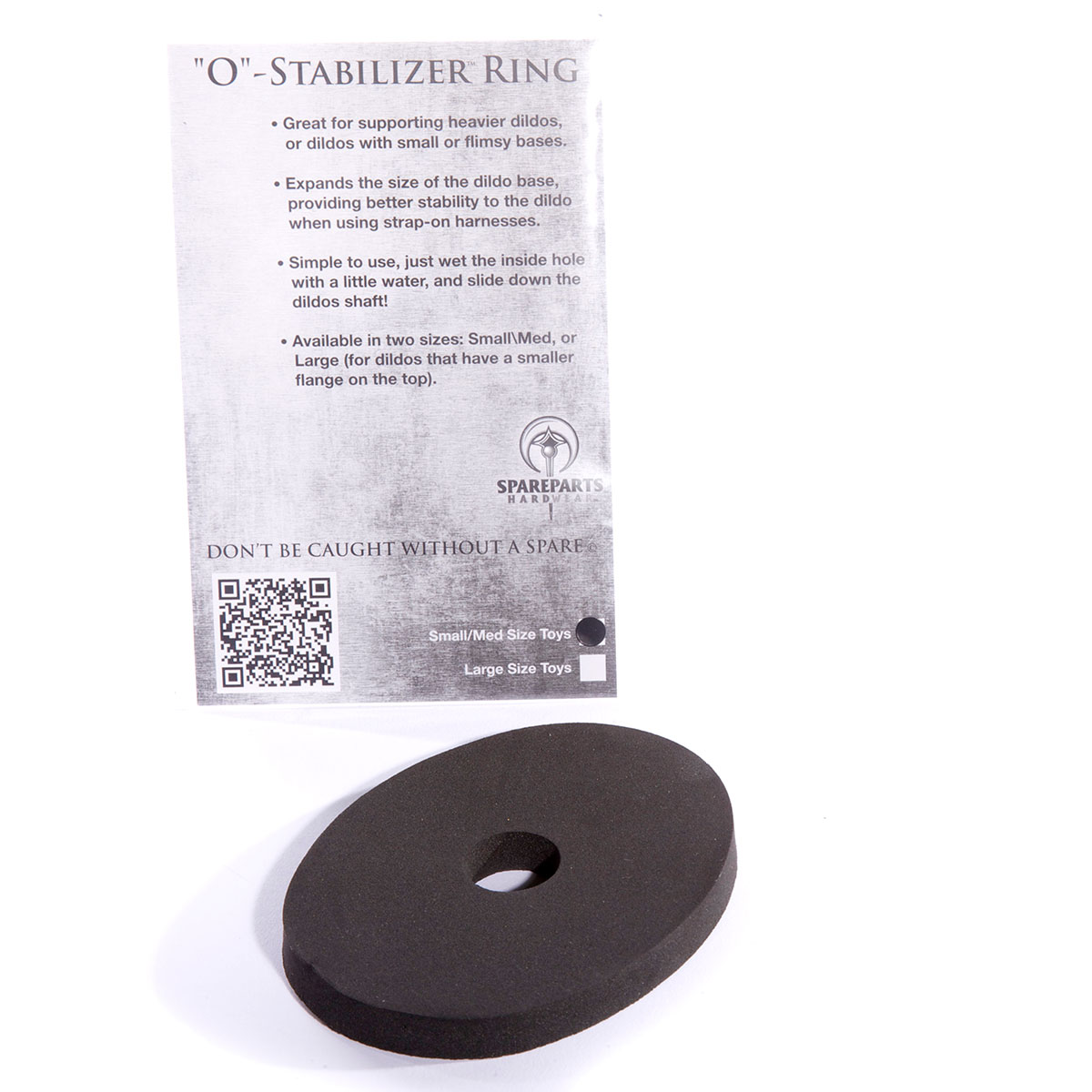 SpareParts O Stabilizer Ring Small Waterproof dildo stabilizers are made by SpareParts HardWear and are found on sale at herVibrators.com often.