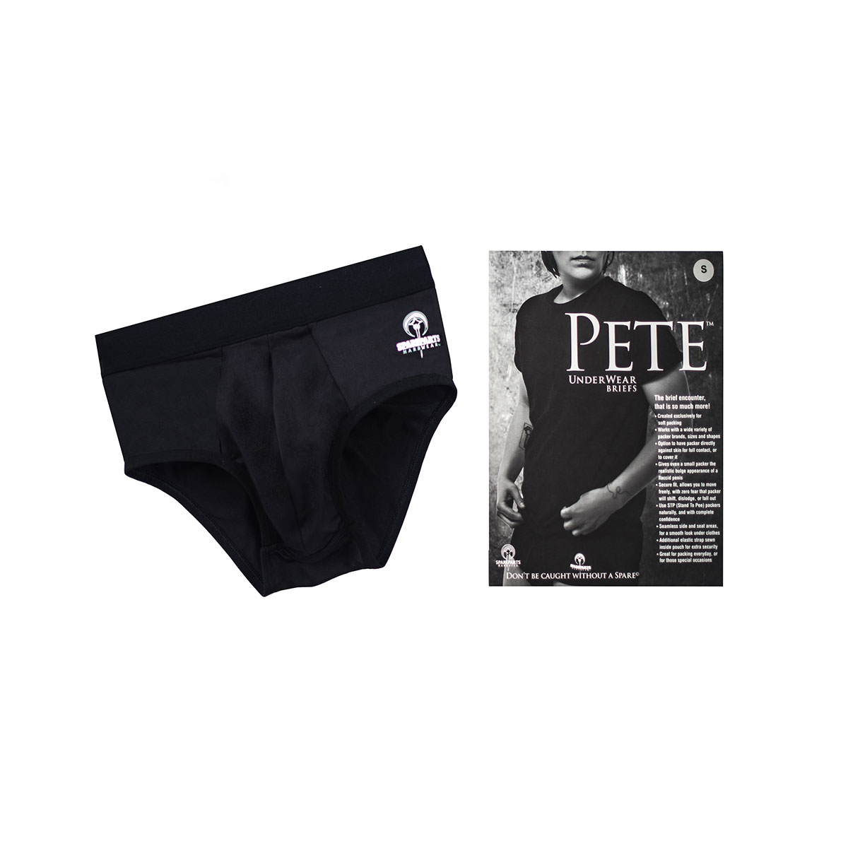 This version of the 2X Pete Contoured Briefs demonstrates premium materials chosen for durability, comfort, and intimate versatility