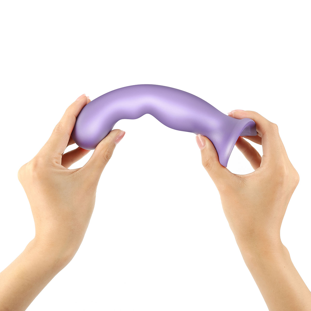 Strap On Me P amp G Plug Dil Metallic Lilac Large dildo made by Strap-On-Me on sale at herVibrators.com
