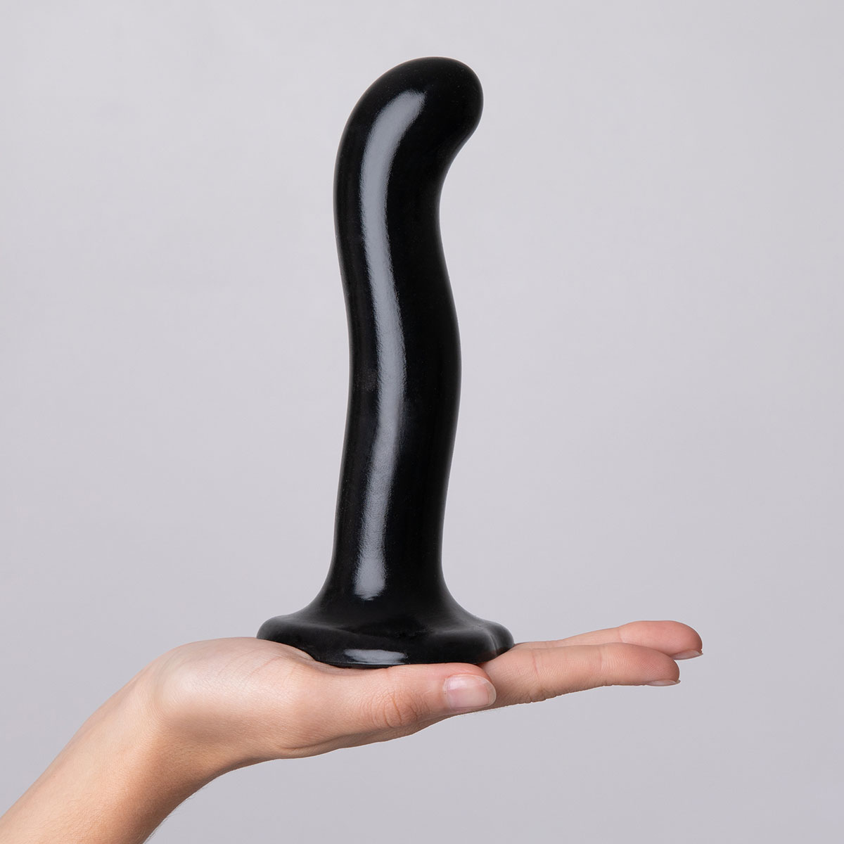 Strap On Me P amp G Spot Dil XL Black dildo made by Strap-On-Me on sale at herVibrators.com