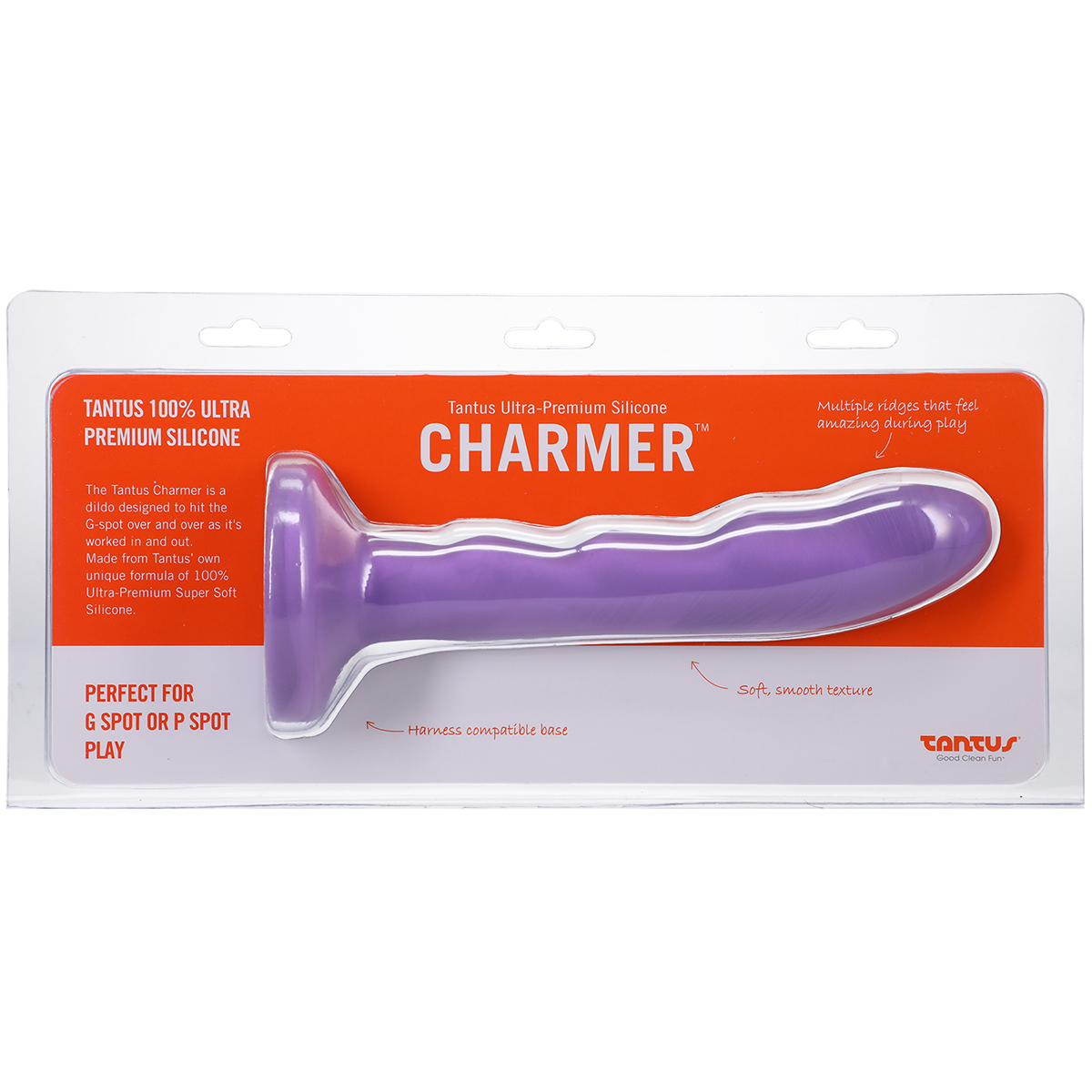Tantus Charmer Lavender dildo made by Tantus on sale at herVibrators.com