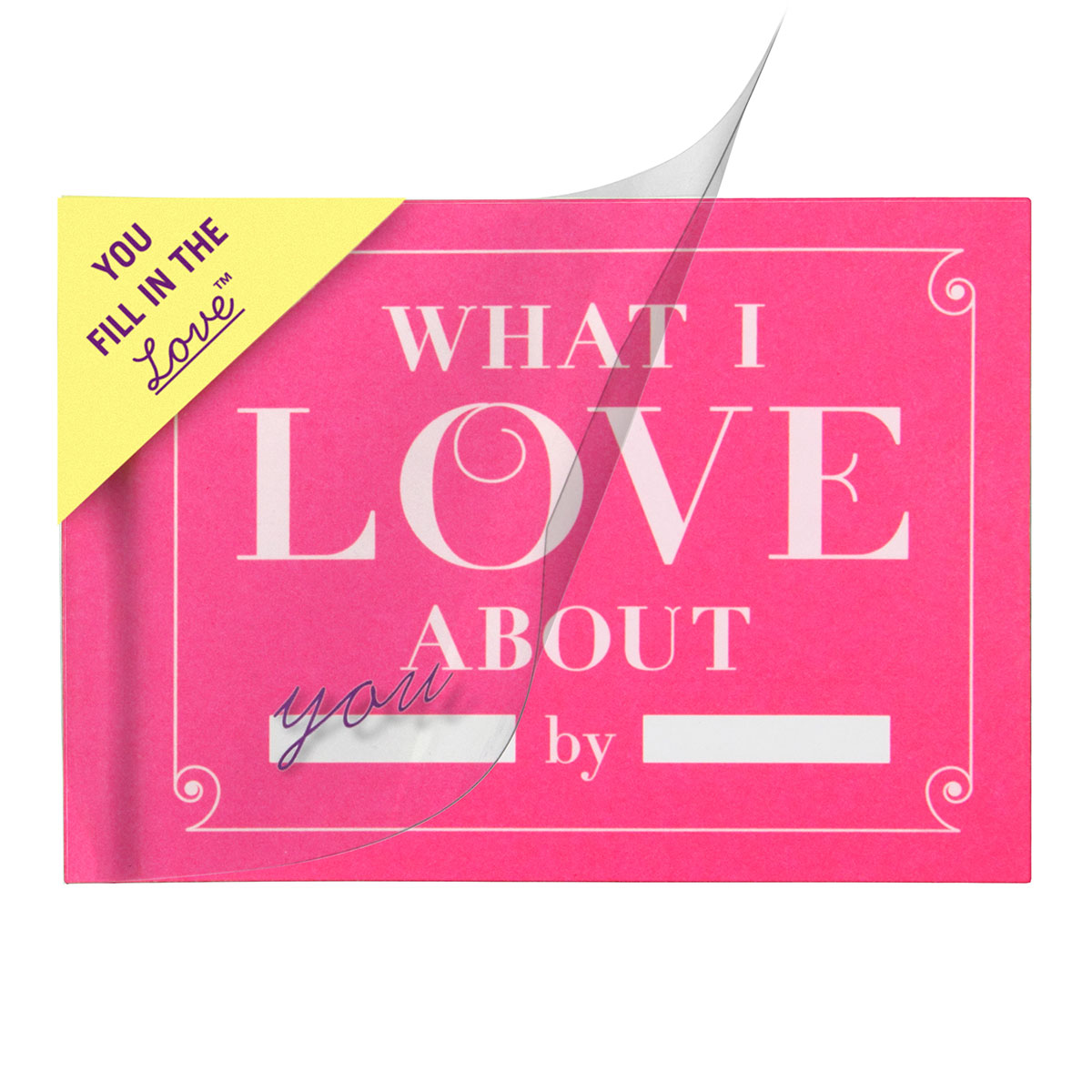 Buy  What I Love About You Activity Book book for her.