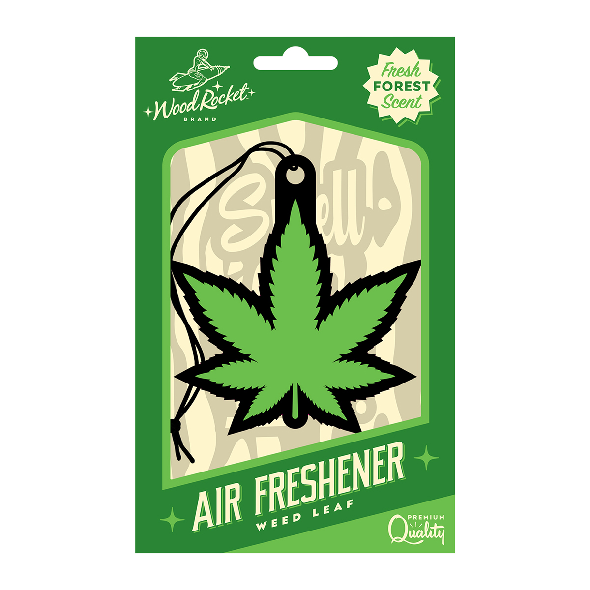 Buy  Wood Rocket Air Freshener Green Leaf book for her.