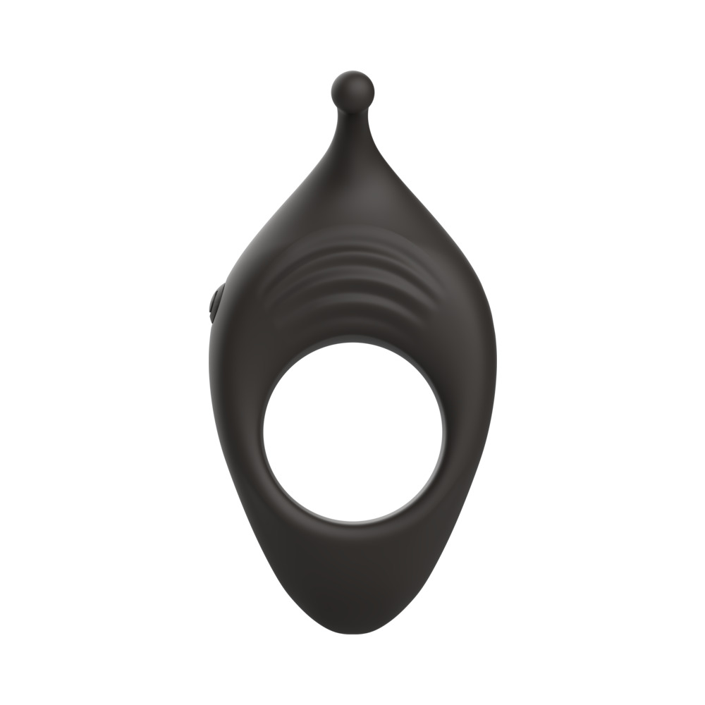 Angled view of the Black B Swish vibrator designed for intimate use