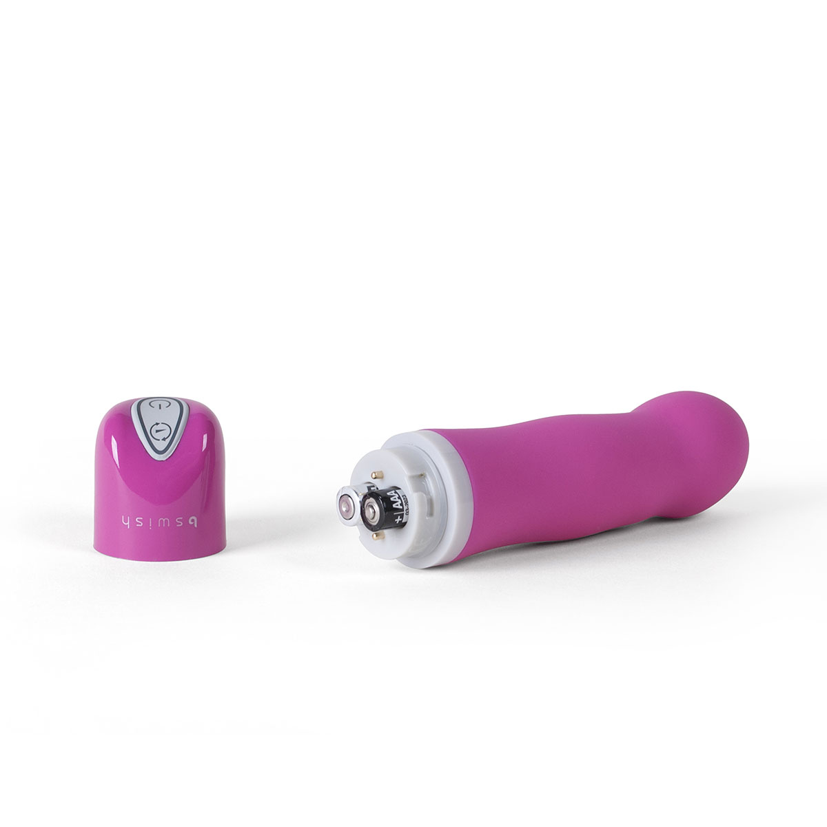 Close-up of the  B Swish vibrator for texture detail