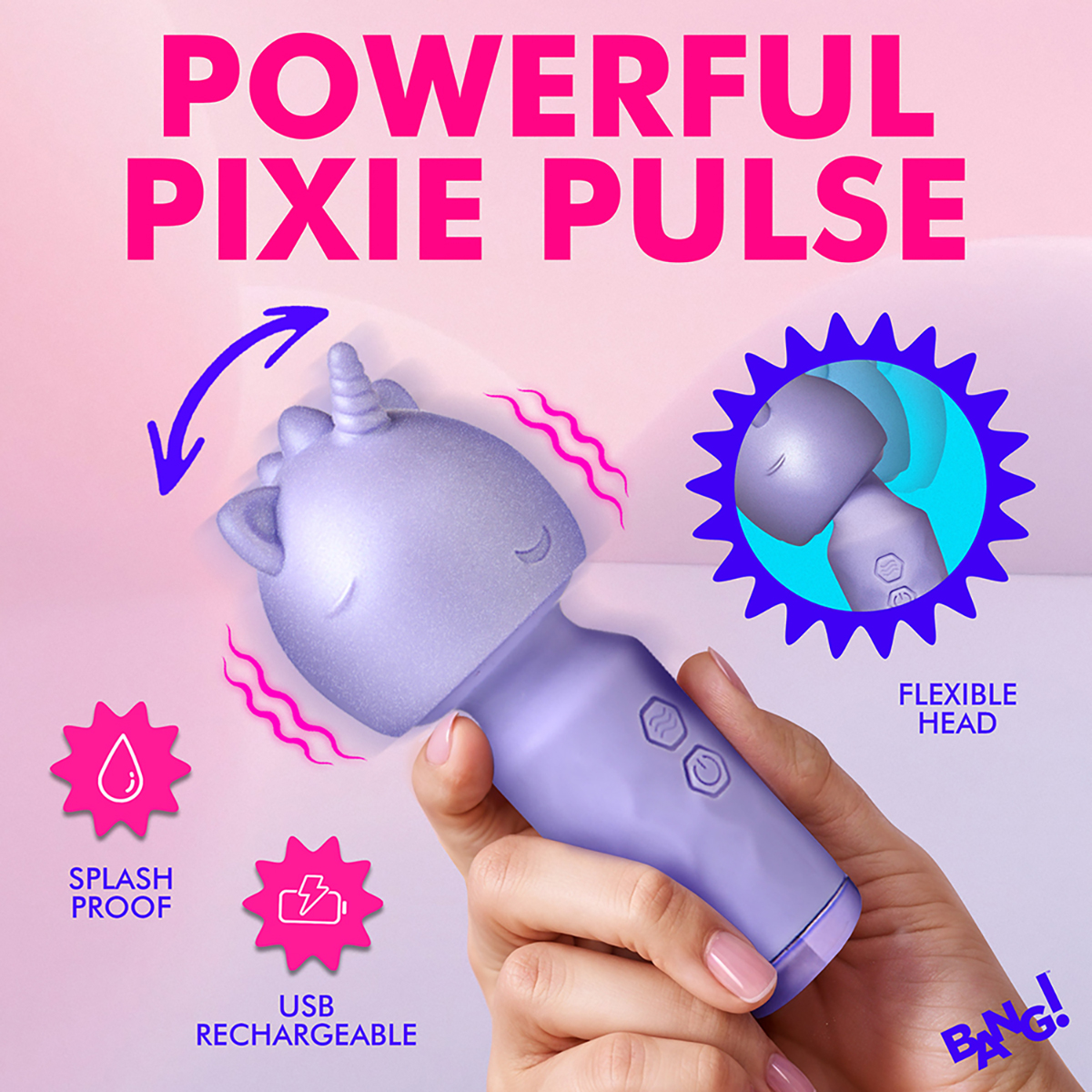 Product image of the  XR Brands vibrator on clean background