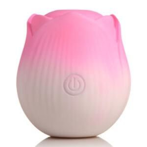 Pink XR Brands Vibrator Bloomgasm Pulsing Petals Throbbing Rose Stimulator