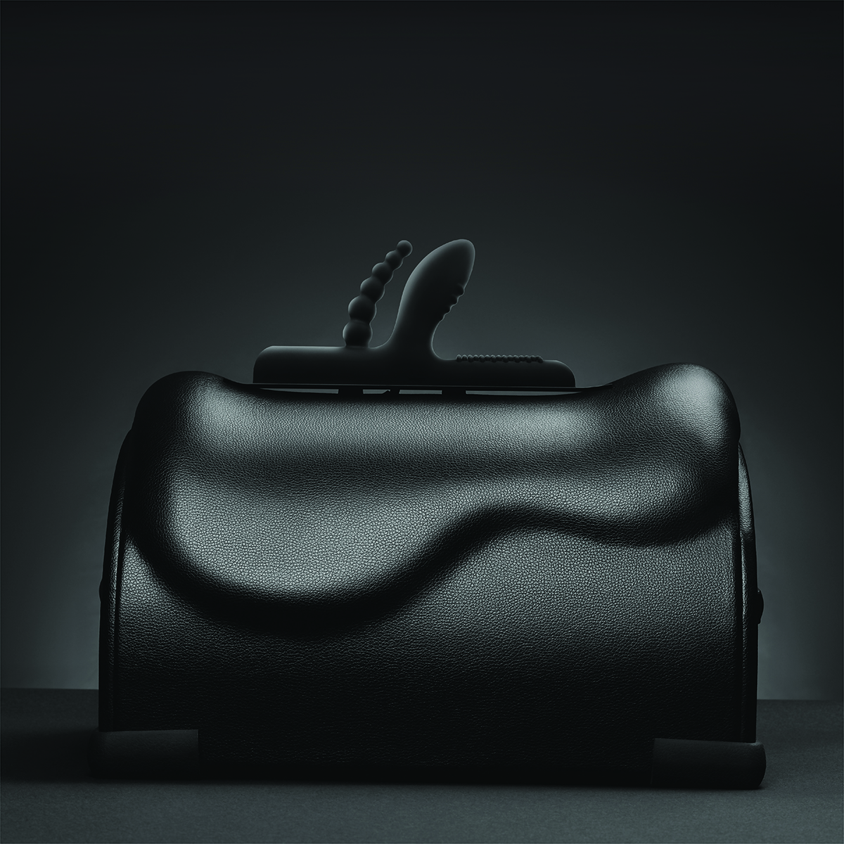 Close-up of the  Cowgirl vibrator for texture detail