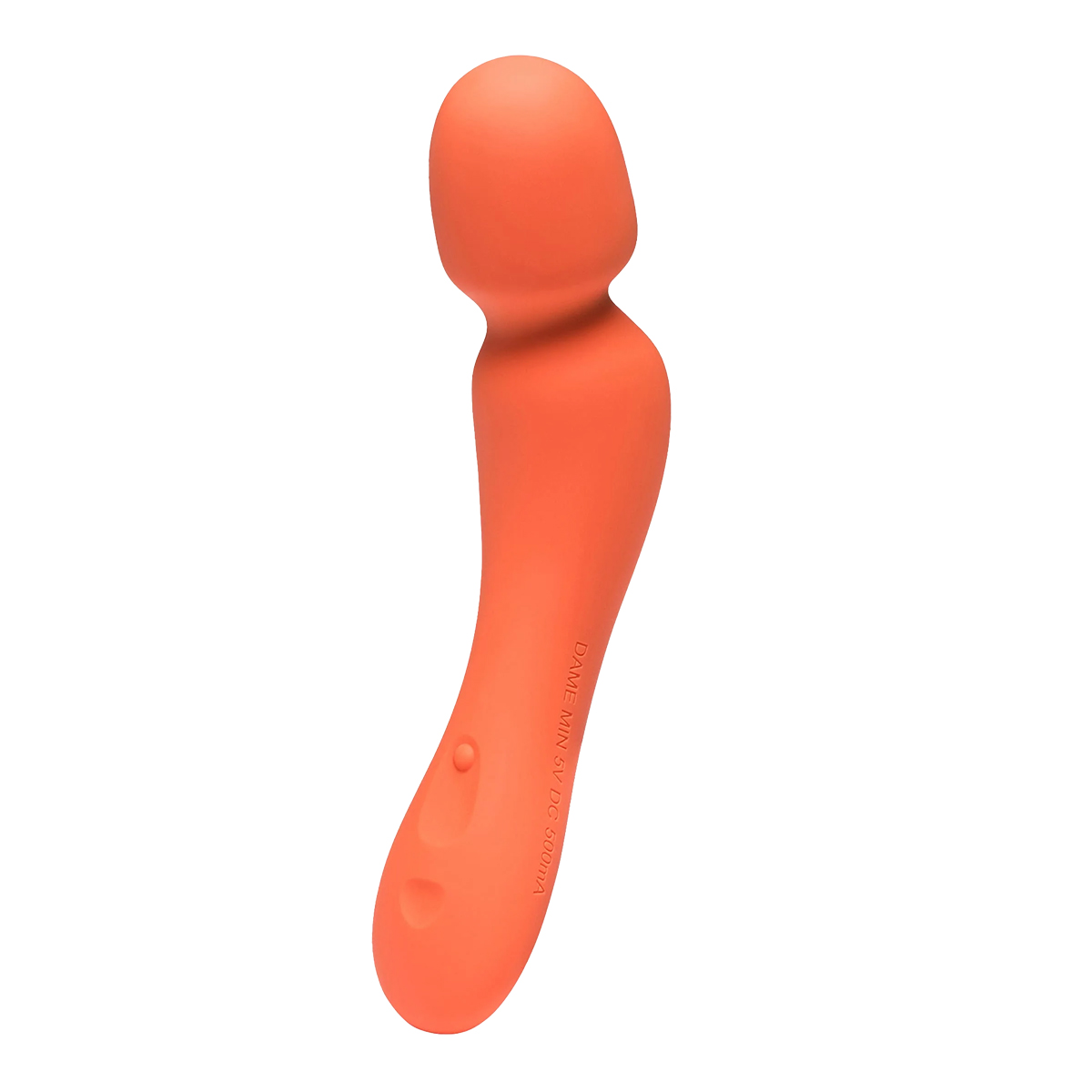 Dame Min Mini Wand Papaya Vibrator product photo