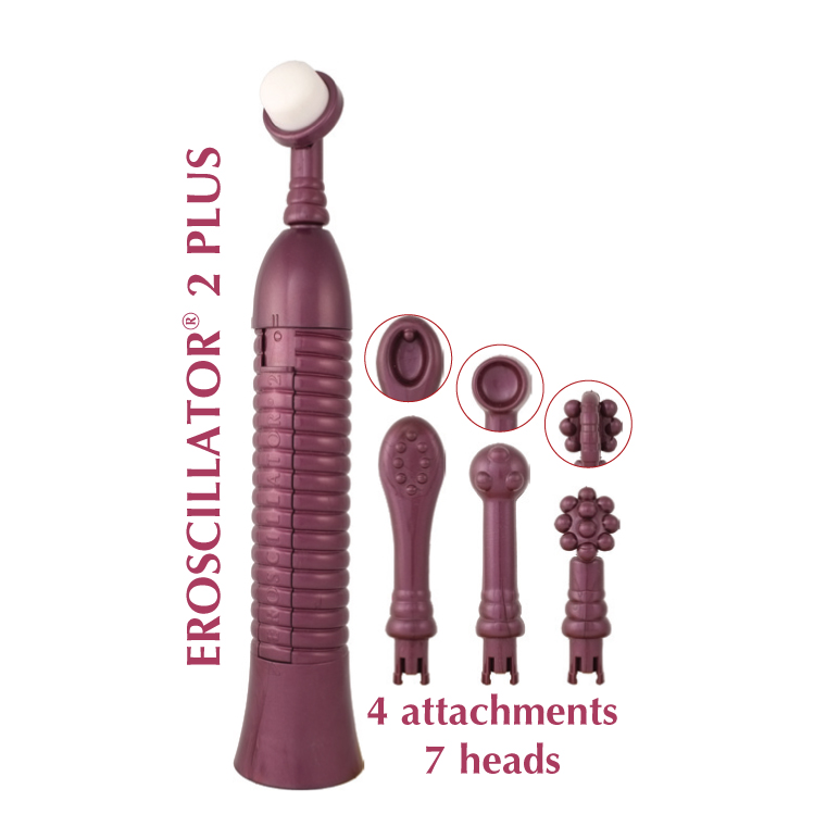 Close-up of the  Eroscillator vibrator for texture detail