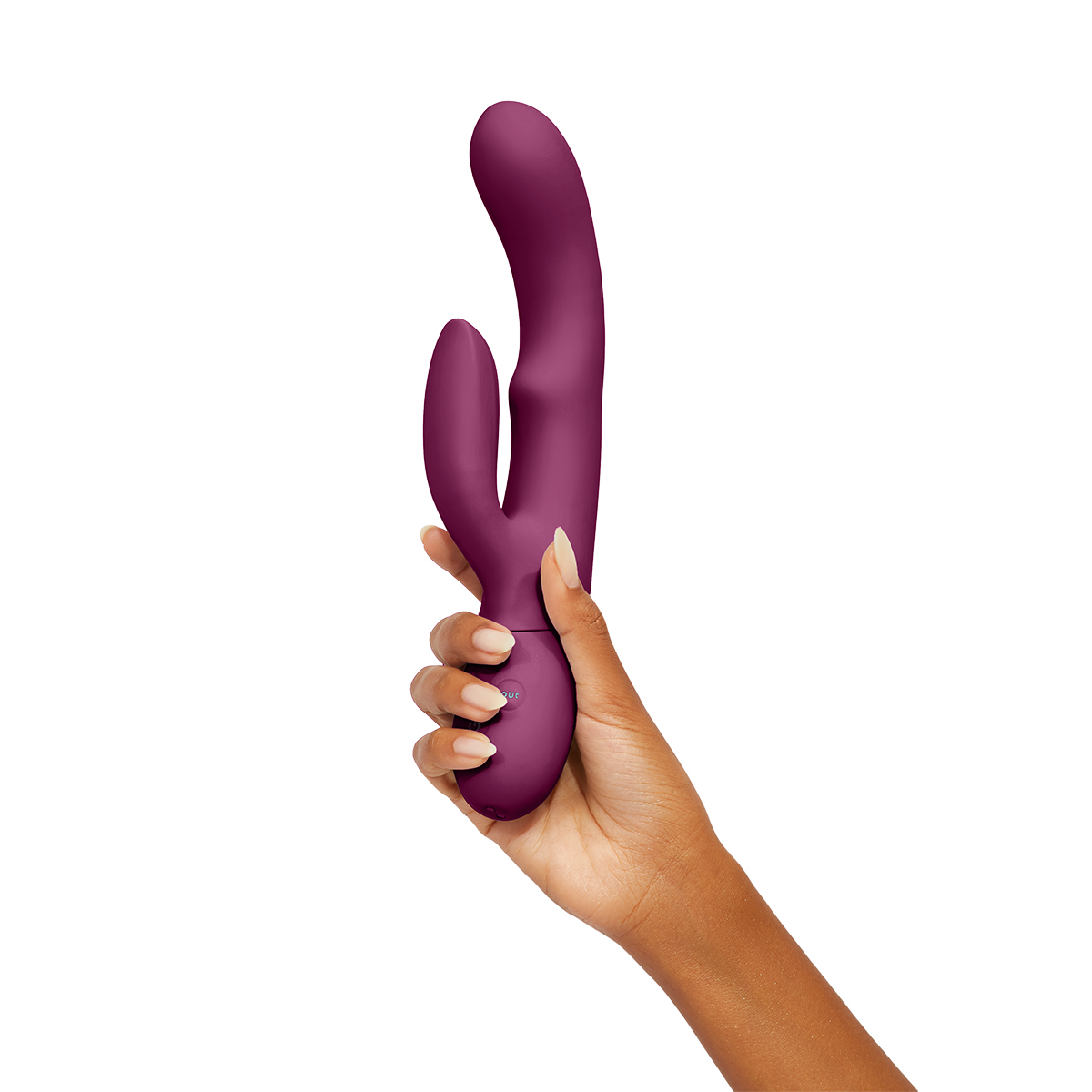 Close-up of the  Femme Funn vibrator for texture detail