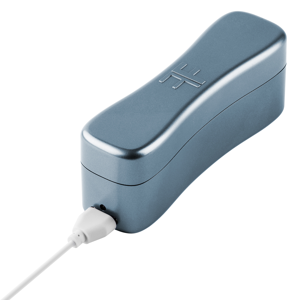 Fully assembled Aqua Femme Funn vibrator with smooth exterior