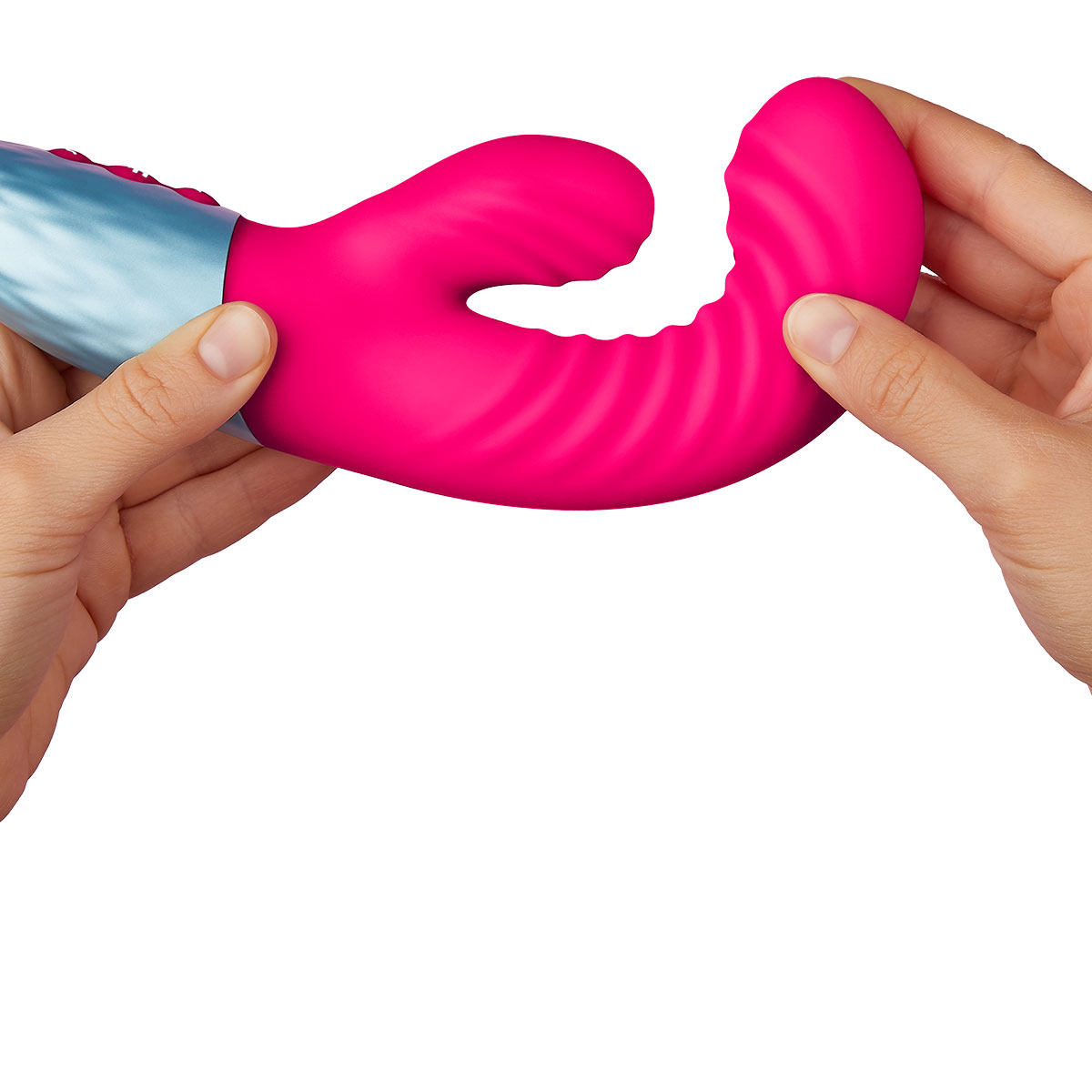 Product image of the Pink Femme Funn vibrator on clean background