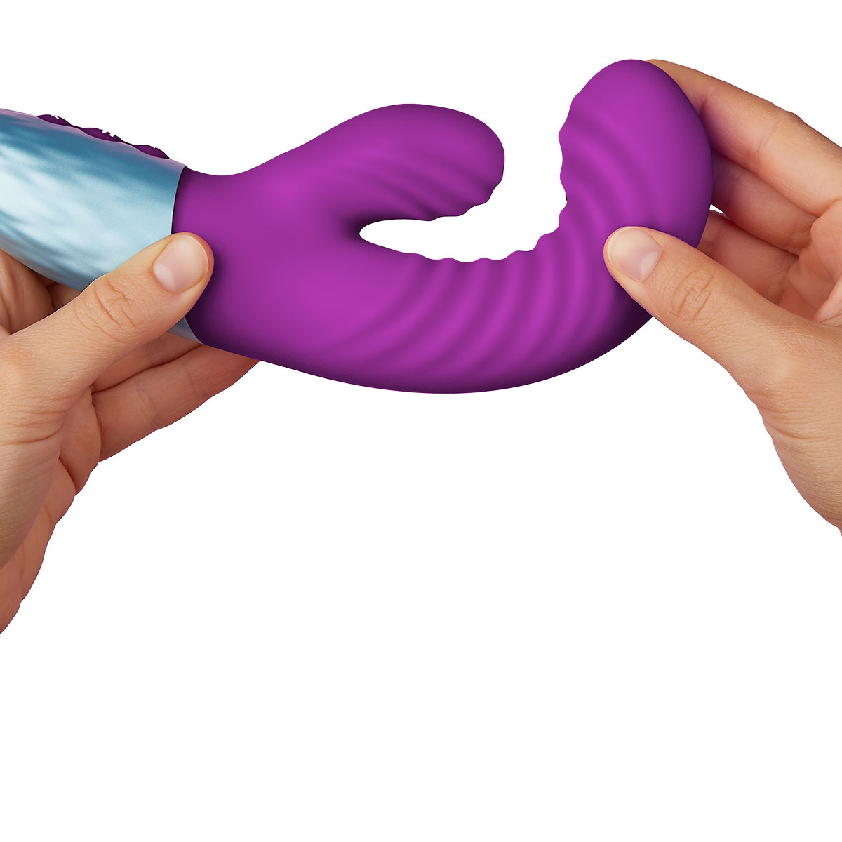Product image of the Purple Femme Funn vibrator on clean background
