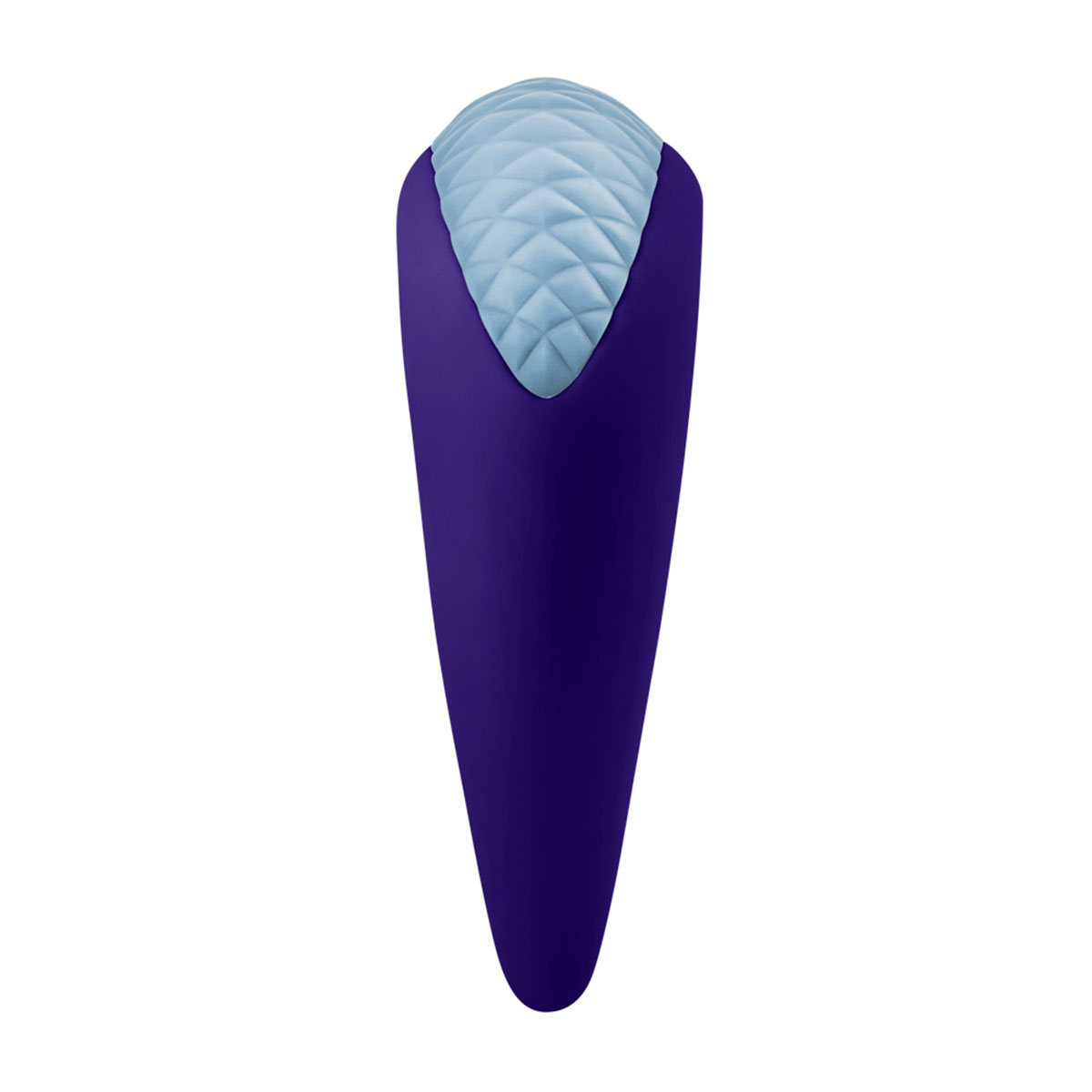 Close-up of the Purple Femme Funn vibrator for texture detail