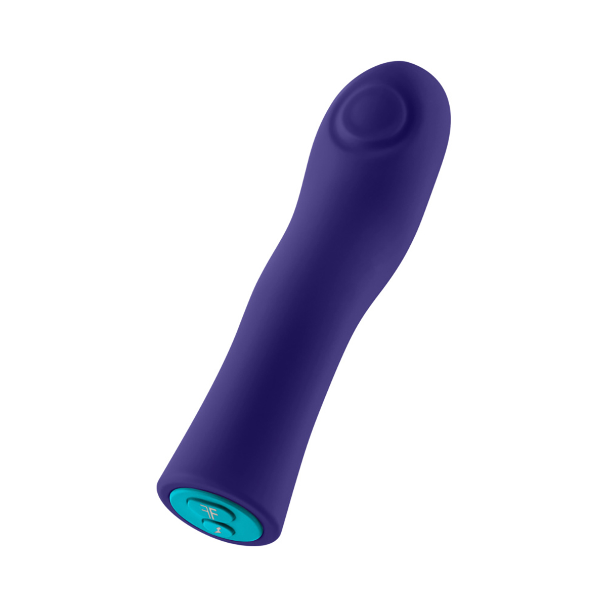 Angled view of the  Femme Funn vibrator designed for intimate use